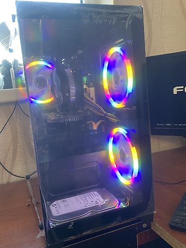 pentium komputer: OYUN/OFİS STOLÜSTÜ PC – ŞƏFFAFLI KORPUS, RGB SOYUTMA - Korpus — 2
