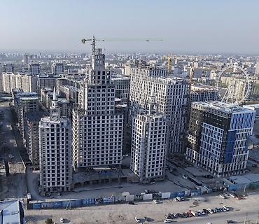 Продажа квартир: 4 комнаты, 164 м², Элитка, 5 этаж, ПСО (под самоотделку) — 1