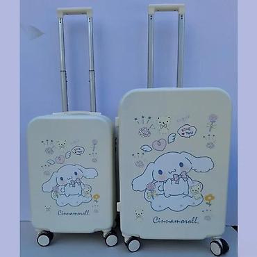 Putni koferi i torbe: Tvrdi kofer na točkiće – Cinnamoroll dizajn - Materijal: čvrsta — 3