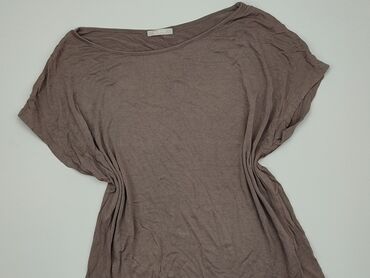 bluzki z falbanką krótki rękaw: Блуза жіноча, L, стан - Хороший