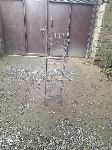 vitrin panel: Metal ticarət stendləri – 3 ədəd - Məhsul tipi: mağaza üçün tel — 1