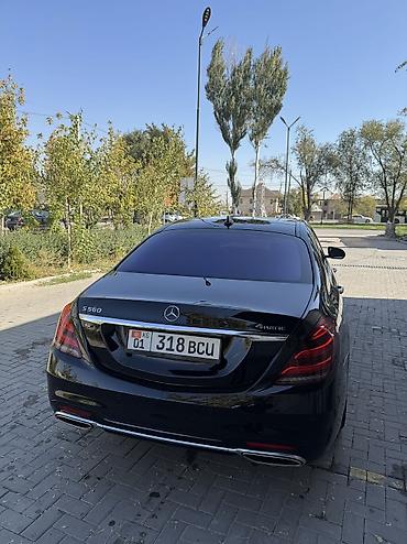 меседес: Mercedes-Benz S-Class: 2018 г., 4 л, Автомат, Бензин, Седан — 6