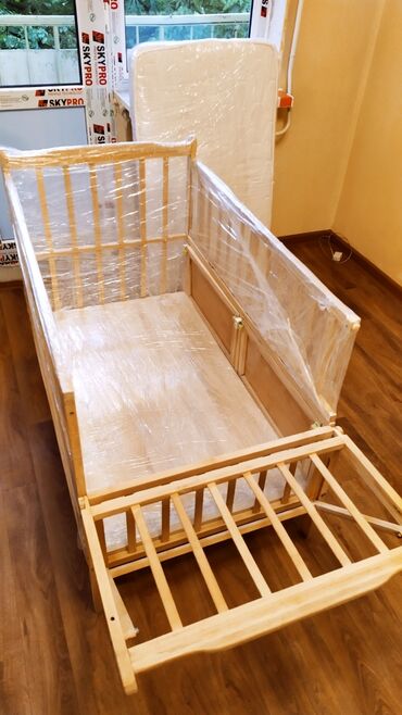 Детские односпальные кровати: Детская односпальная кровать, Б/у, Для девочки, Для мальчика, С матрасом, Дерево, Самовывоз, Бесплатная доставка, Платная доставка — 6