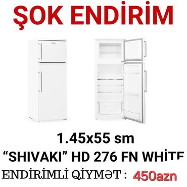 sederek soyuducu: Новый 2 двери Shivaki Холодильник Продажа, цвет - Белый