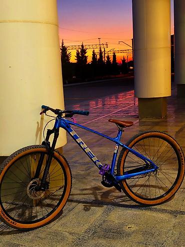 Dağ velosipedləri: Trek hardtail dağ velosipedi - Gövdə: yüngül alüminium, mavi rəngdə — 7