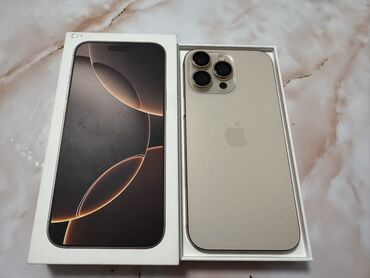 айфон 11 про мах 256: IPhone 16 Pro Max, Колдонулган, 512 ГБ, Desert Titanium, Кабель, 99 %