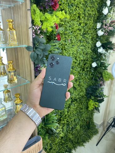 ipad 8: Redmi 12, 256 GB, rəng - Qara, Sensor, Barmaq izi, İki sim kartlı
