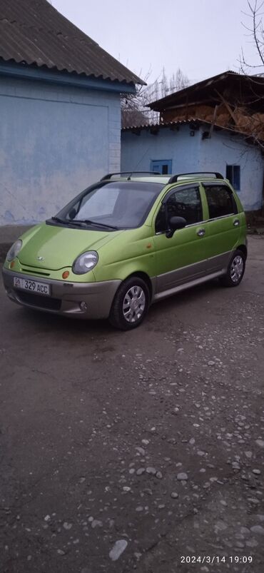 тойота виш 2003: Daewoo Matiz: 2003 г., 0.8 л, Механика, Бензин, Универсал