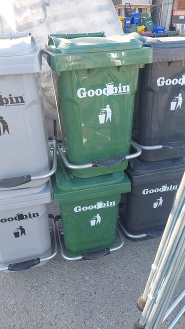 Tullantı qabları: Zibil vedre goodbin tekerli qapaqli zibil qabi goodbin tekerli qapaqli — 5