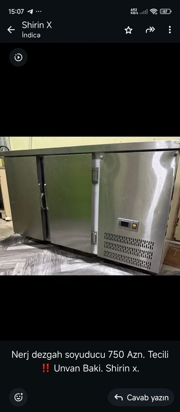 сушилка для фруктов купить в баку: Nerj dezgah soyuducu 750 Azn. Tecili‼️ Unvan Baki. Shirin x