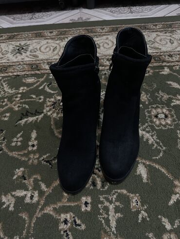 ортопедический обувь: Ботинки и ботильоны 38, цвет - Черный