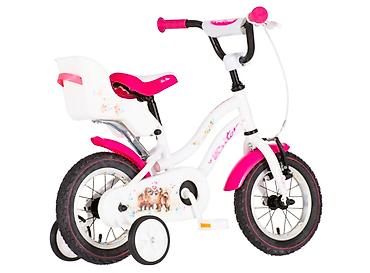 vespa za devojcice: Bicikl kids Visitor Dog 12" – belo roze perla Opis: - Dečji bicikl za — 3