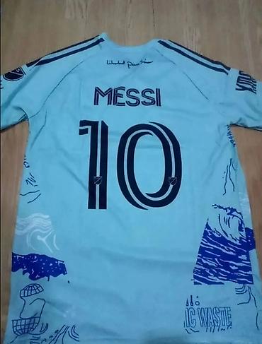 Futbolkalar: Futbolka, Adidas, M, rəng - Mavi — 2