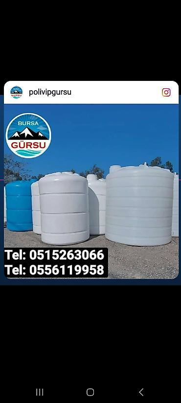 bacoklar: Bak, Plastik, 10000 l l, Yeni, Pulsuz çatdırılma — 6