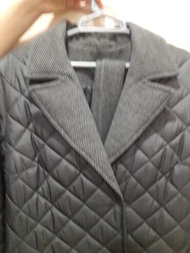 пальто женское: Пальто 2XL (EU 44), 3XL (EU 46), цвет - Серый
