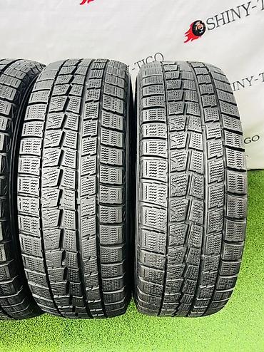 ось: Шины 195 / 60 / R 16, Зима, Б/у, Комплект, Легковые, Япония, Dunlop — 2
