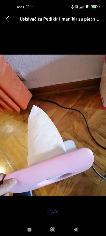 Ostali aparati za manikir i pedikir: Usisivac za Manikir sa vrecom kao nov je

Mirjevo — 3