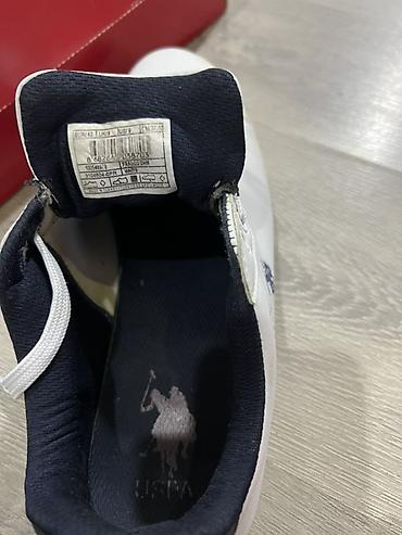 Кроссовки и спортивная обувь: Оригинал ….Кеды U.S. Polo Assn. Franco DHM - Оригинальные белые кеды — 3