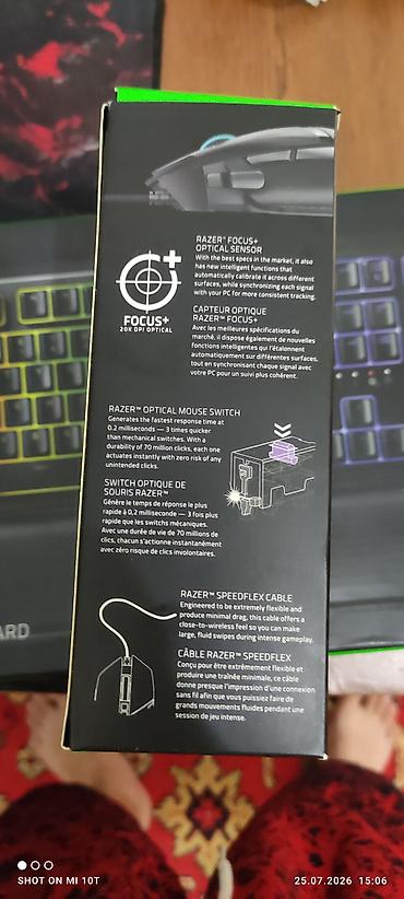 siçan qovucu: Pc Kampyuter ucun sican maus Razer Basilisk v2 idial veziyetde az — 3