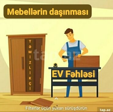 part time online iş elanları: Ev Ofis Əşiyalarının səliqəli daşınması Zibillərin Atılması və söküntü
