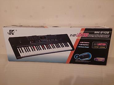 Sintezatorlar: MK-2108 61-key Lighting Electronic Keyboard yeni kimi 170 azn alınıb — 1