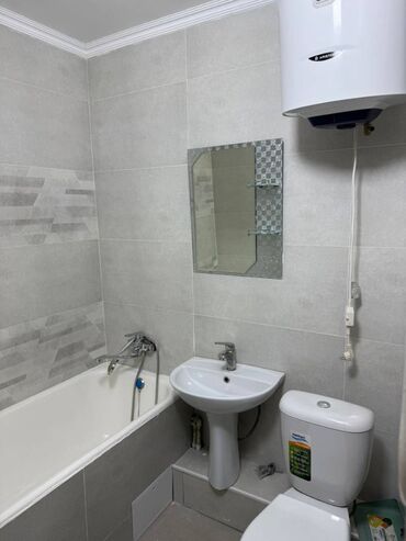 сдается квартиру бишкек: 1 комната, 32 м², 104 серия, 1 этаж, Дизайнерский ремонт