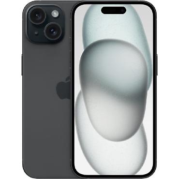 televizor 108 ekran: IPhone 15, Qara, Simsiz şarj — 1