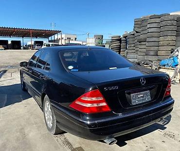 s500: Бампер Mercedes-Benz, Б/у, Оригинал — 2