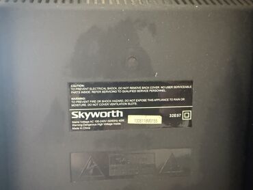 Телевизоры: Телевизор Skyworth с диагональю экрана 32 дюйма. Подходит для