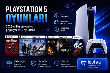 oyunlar 5: 🎮 PlayStation 5 üçün ən yeni və populyar oyunlar! 🔥 Böyük oyun seçimi — 4