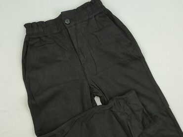 legginsy woskowane wysoki stan: Zara, Spodnie materiałowe damskie, rozmiar XS