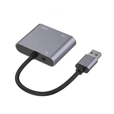 notebook: Адаптер USB 3.0 to HDMI+VGA для одновременной работы на двух — 5
