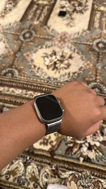 hoco e96a: Смарт‑часы в стиле Apple Watch Ultra 2(корпус серого цвета) — 3