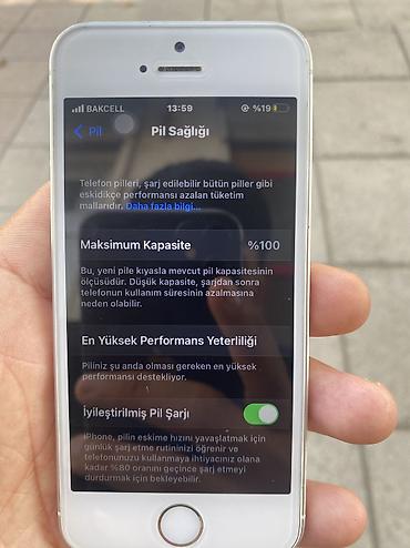 iphone qiymətləri: IPhone SE, 32 GB, Gümüşü, Barmaq izi — 7