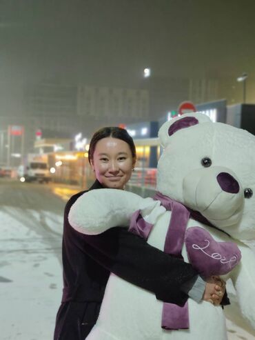 Игрушки: 🧸Мишка 160см 🔥🔥🔥 🧸60 см 1000 сом (Бесплатная доставка) 🧸80 см 1500 — 15