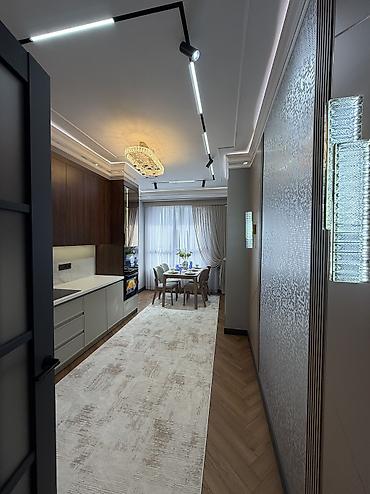 Продажа квартир: 2 комнаты, 80 м², Асанбай мкр Элитка, 14 этаж, Дизайнерский ремонт — 4