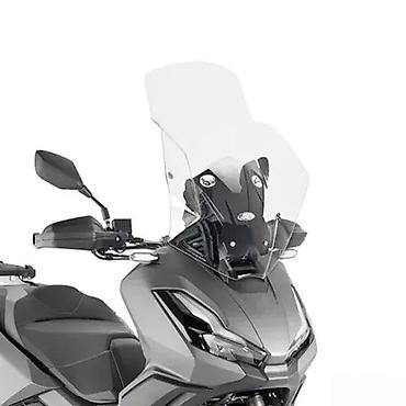 motor: Visoki vetrobran za skuter/motocikl – providan - Povećana zaštita od — 1