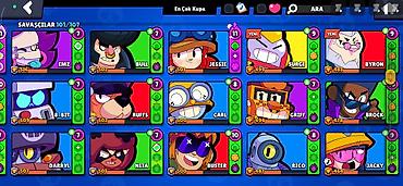 braw stars: Brawl Stars oyun hesabı - Kupa: 41,049 - Savaşçılar: 101/107 açıq - — 5