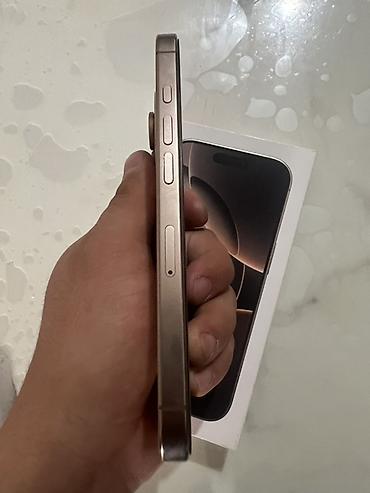15 iphone: IPhone 15 Pro Max, Б/у, 256 ГБ, Natural Titanium, Коробка, 91 % — 2