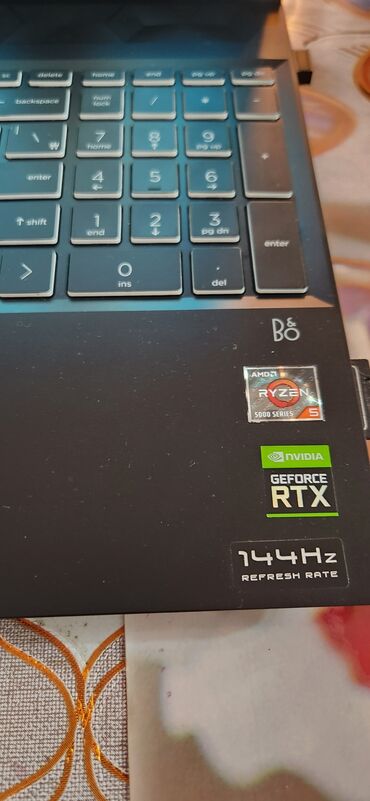 rtx 4090 ti: Ноутбук, HP, 16 ГБ ОЗУ, AMD Ryzen 5, 15.6 ", Б/у, Игровой, память HDD + SSD