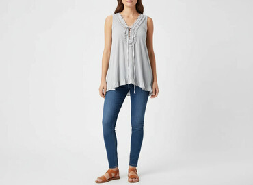 białe t shirty massimo dutti: Туніка жіноча, розмір S