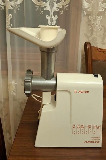 ət masin: LEMCЕ “Gamma-7-01” elektrik ətçəkən/kitchen kombaynı - Metall ətçəkmə — 1