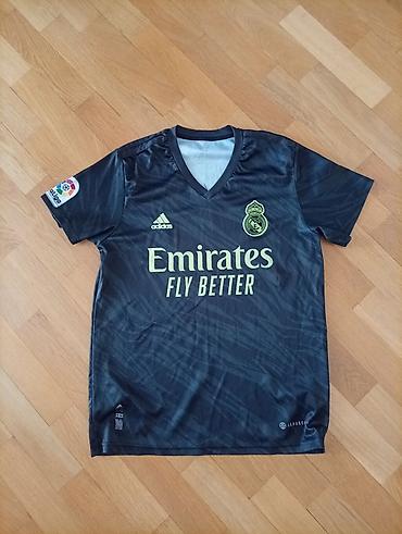 banner capı: Məhsul: Real Madrid futbol köynəyi (adidas) - Rəng: tünd boz/qaraya — 1