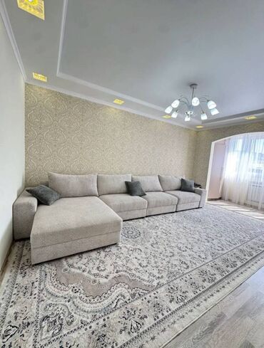 реклама недвижимости бишкек: 2 комнаты, 68 м², 106 серия улучшенная, 3 этаж, Евроремонт