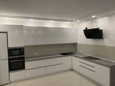 Sifarişlə mətbəx mebeli: Sifarişlə mətbəx dəsti, Özü çəkən petlələr, Mat laminat, Kredit var, Rayonlara çatdırılma, Pulsuz çatdırılma — 2