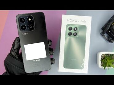 honor telefonlari: Honor X6b, 256 GB, rəng - Qara, Sensor, Barmaq izi, İki sim kartlı