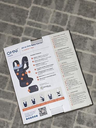 ergobaby: Продам Ergobaby Omni Breeze - Navy Dots 💙 Абсолютно новый эргорюкзак — 3