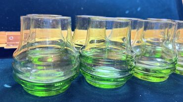 Стаканы: Рюмочки (стаканчики) Для коньяка и водки Хрустальные - 16 шт. Чешское — 8