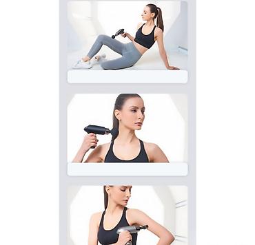 артрит: Мышечный массажер для тела Mini Fascial Gun KH-515, Массажный пистоле — 6