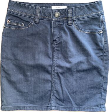джинсовая короткая юбка: Юбка, Мини
